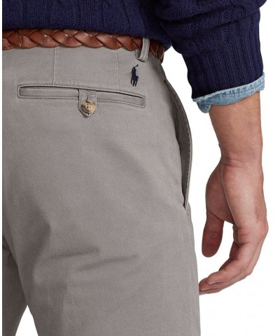 Men's Stretch Slim Fit Chino Pants Gray $47.50 Pants