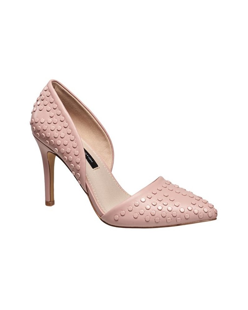 Women's Forever Studded Pumps Pink $57.96 Shoes