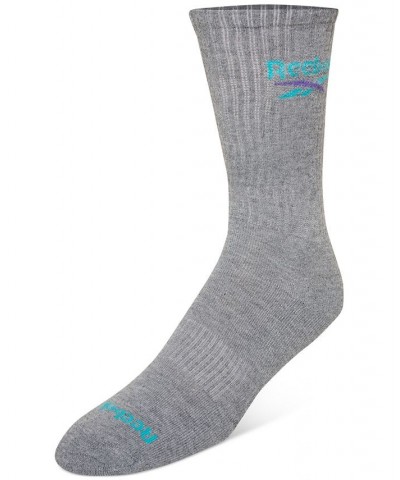 Men's 6-Pk. 1/2 Terry Performance Crew Socks Multi $11.00 Socks