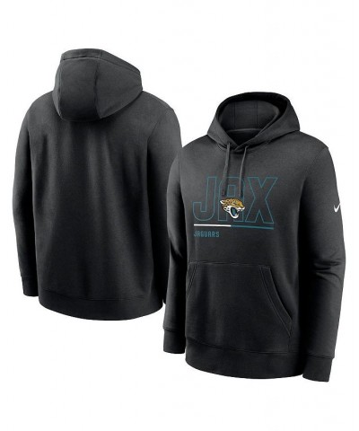 Men's Black Jacksonville Jaguars City Code Club Fleece Pullover Hoodie $34.85 Sweatshirt