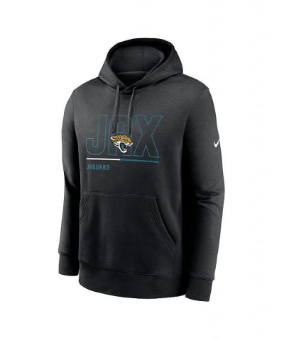 Men's Black Jacksonville Jaguars City Code Club Fleece Pullover Hoodie $34.85 Sweatshirt