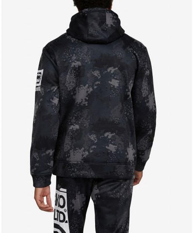 Men's Sponge Cake Hoodie Black $34.68 Sweatshirt