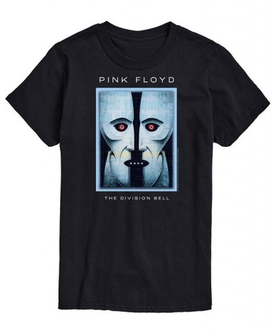 Men's Pink Floyd Division Bell T-shirt Black $16.10 T-Shirts