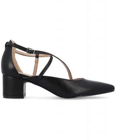 Women's Galvinn Crisscross Heel Black $40.85 Shoes