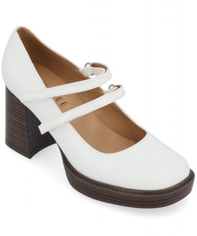 Women's Shasta Platform Heels Bone $52.99 Shoes