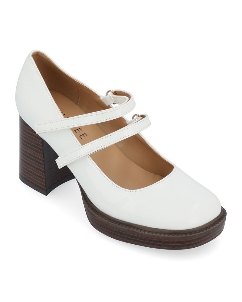 Women's Shasta Platform Heels Bone $52.99 Shoes