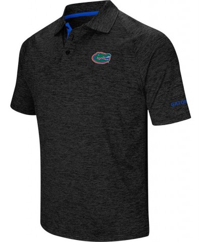 Men's Heather Black Florida Gators Down Swing Polo Shirt $24.50 Polo Shirts