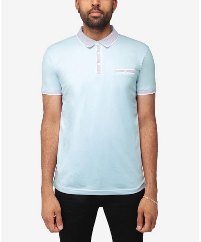 Men's Comfort Tipped Polo Shirt PD03 $20.58 Polo Shirts