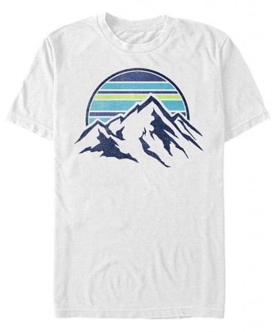 Men's Generic Additude Mount Range Pocket Short Sleeve T-shirt White $17.50 T-Shirts