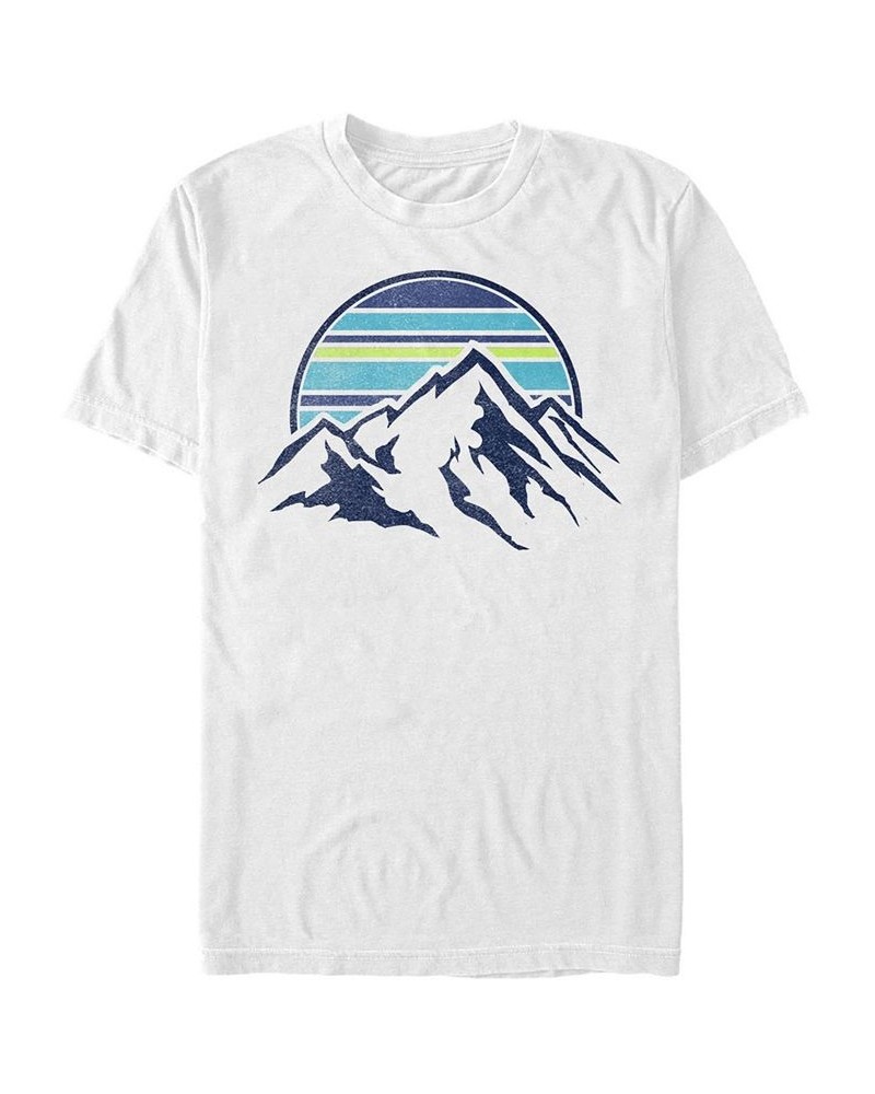 Men's Generic Additude Mount Range Pocket Short Sleeve T-shirt White $17.50 T-Shirts