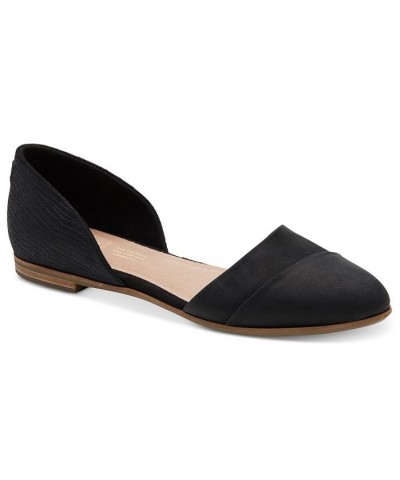 Women's Jutti d'Orsay Flats Black $44.55 Shoes