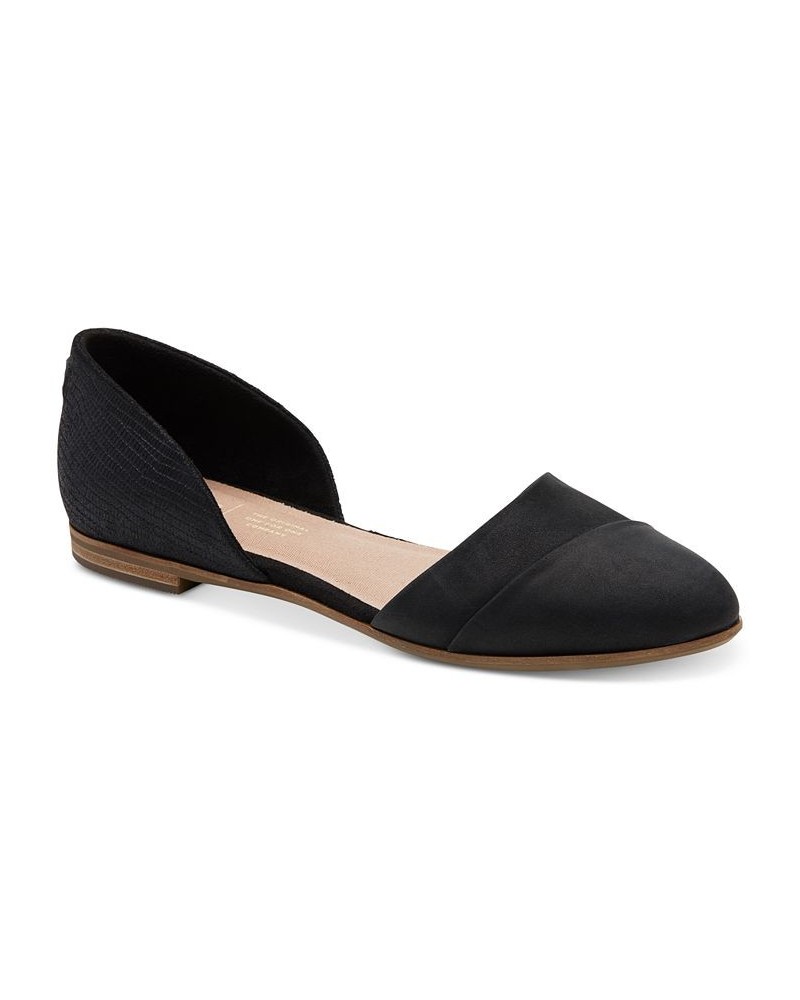 Women's Jutti d'Orsay Flats Black $44.55 Shoes