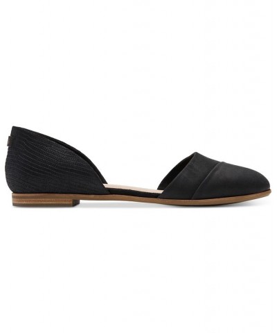 Women's Jutti d'Orsay Flats Black $44.55 Shoes