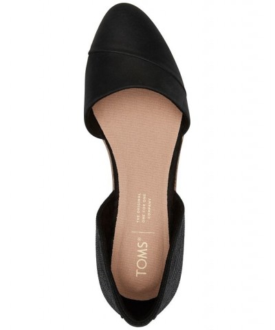 Women's Jutti d'Orsay Flats Black $44.55 Shoes