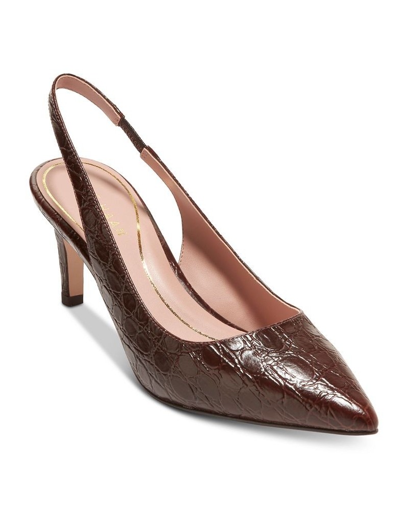 Women's Vandam Slingback Pumps PD03 $64.00 Shoes