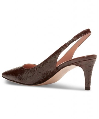 Women's Vandam Slingback Pumps PD03 $64.00 Shoes