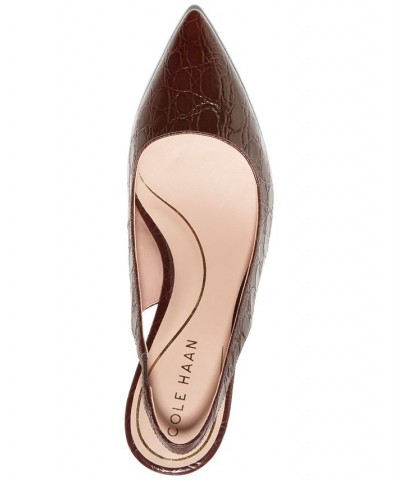 Women's Vandam Slingback Pumps PD03 $64.00 Shoes