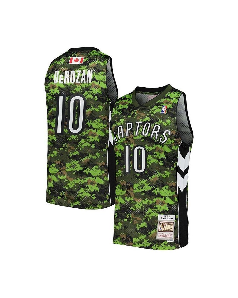 Men's DeMar DeRozan Camo Toronto Raptors 2011-12 Hardwood Classics Swingman Jersey $42.00 Jersey