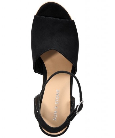 Fey Espadrille Dress Sandals Black $34.19 Shoes