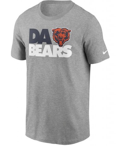 Men's Heathered Gray Chicago Bears Hometown Collection Da Bears T-Shirt $16.31 T-Shirts