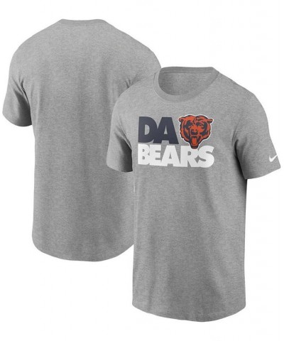 Men's Heathered Gray Chicago Bears Hometown Collection Da Bears T-Shirt $16.31 T-Shirts