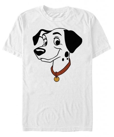 Men's Pongo Big Face Short Sleeve T-Shirt White $17.50 T-Shirts