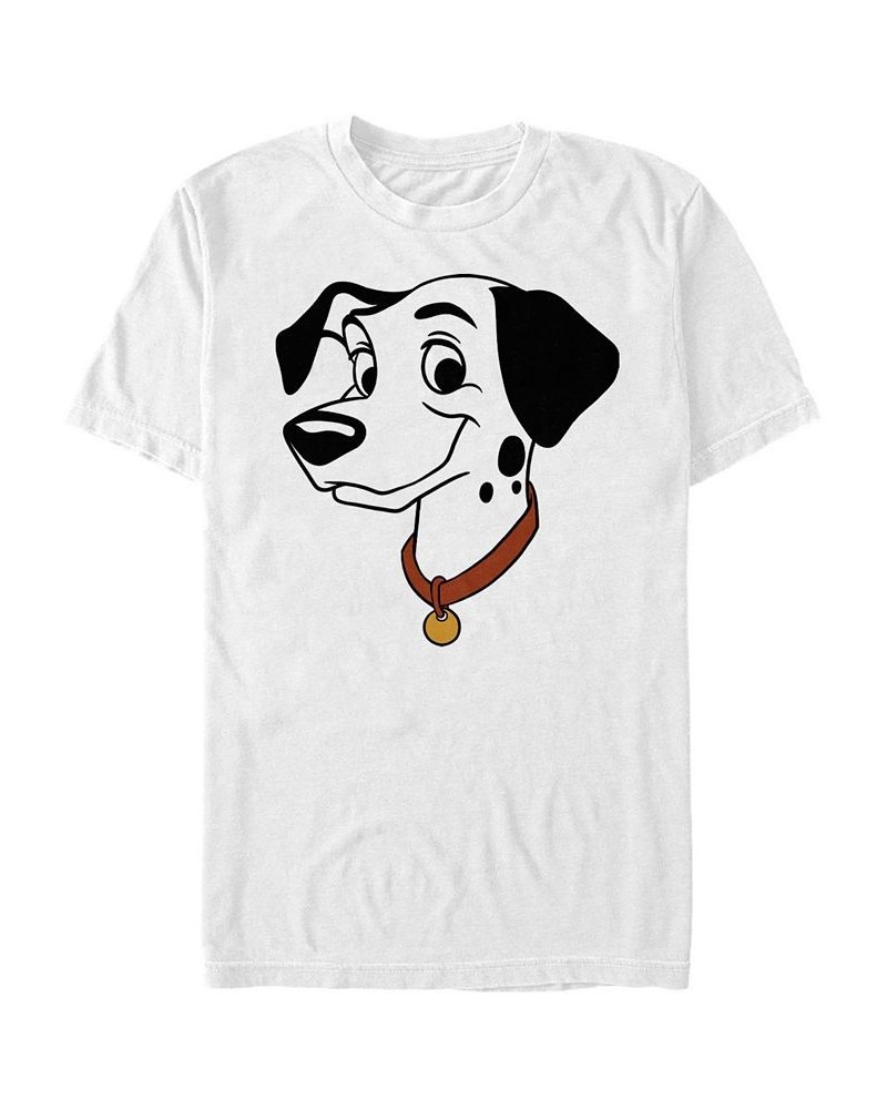 Men's Pongo Big Face Short Sleeve T-Shirt White $17.50 T-Shirts