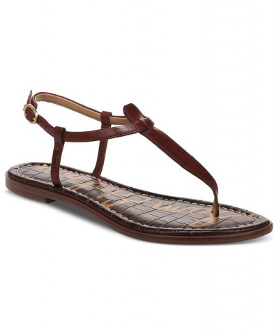 Gigi T-Strap Flat Sandals PD11 $40.30 Shoes