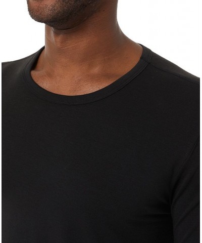 Men's Heat Plus Long-Sleeve Thermal Shirt Black $11.41 Undershirt