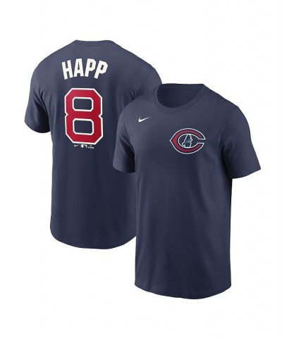 Men's Ian Happ Navy Chicago Cubs 2022 Field of Dreams Name and Number T-shirt $22.00 T-Shirts