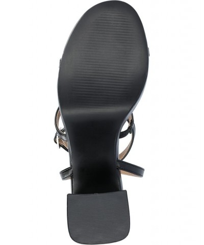 Women's Samilee Platform Sandals Black $50.99 Shoes