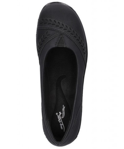 Women's Yori Comfort Flats Black $26.00 Shoes