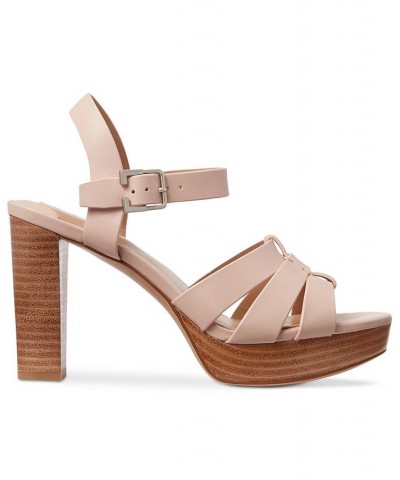 Women's Soffia Ankle-Strap Slingback Dress Sandals Pink $75.90 Shoes