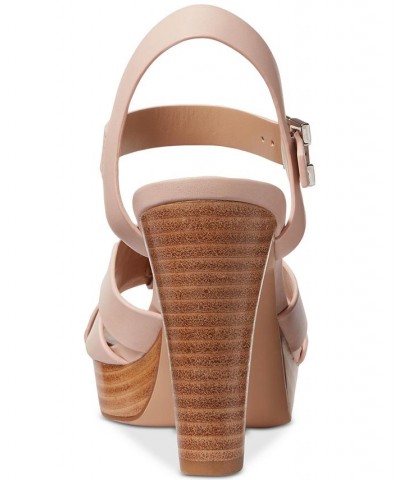 Women's Soffia Ankle-Strap Slingback Dress Sandals Pink $75.90 Shoes