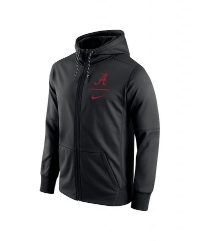 Men's Black Alabama Crimson Tide Logo Stack Performance Full-Zip Hoodie $42.30 Sweatshirt