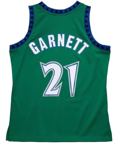 Men's Kevin Garnett Green Minnesota Timberwolves 1997-98 Hardwood Classics Reload 2.0 Swingman Jersey $57.40 Jersey