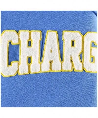 Men's Powder Blue, White Los Angeles Chargers Alex Long Sleeve Hoodie T-shirt $32.43 T-Shirts