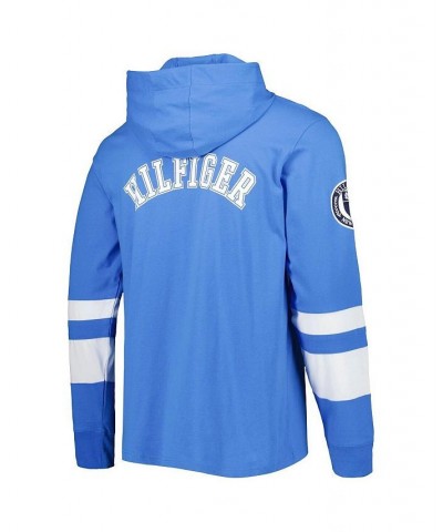 Men's Powder Blue, White Los Angeles Chargers Alex Long Sleeve Hoodie T-shirt $32.43 T-Shirts