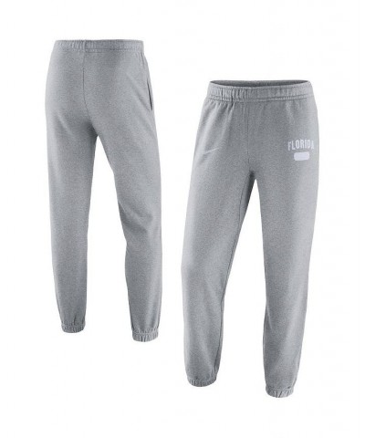 Men's Heathered Gray Florida Gators Saturday Fleece Pants $33.84 Pants