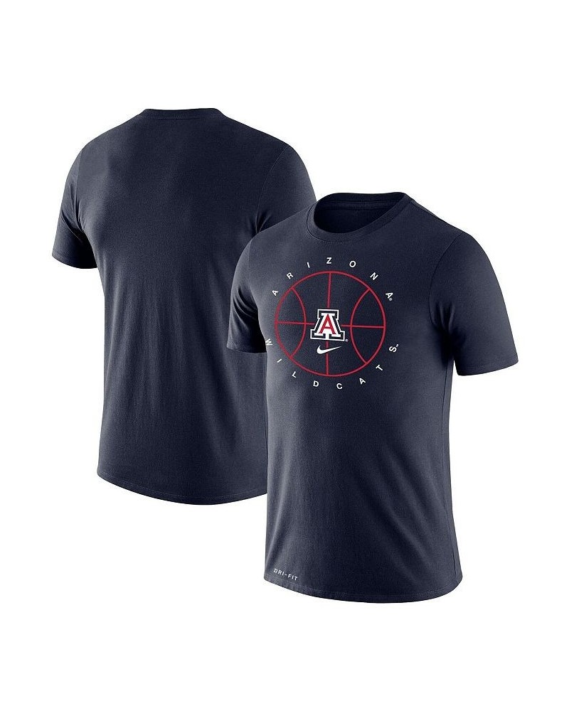 Men's Navy Arizona Wildcats Basketball Icon Legend Performance T-shirt $25.00 T-Shirts