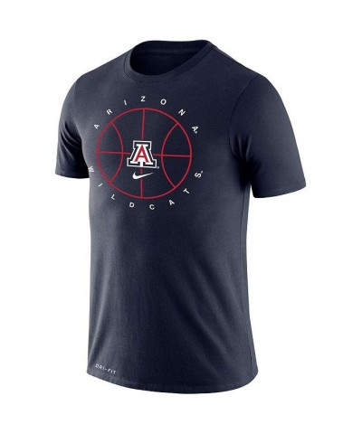 Men's Navy Arizona Wildcats Basketball Icon Legend Performance T-shirt $25.00 T-Shirts