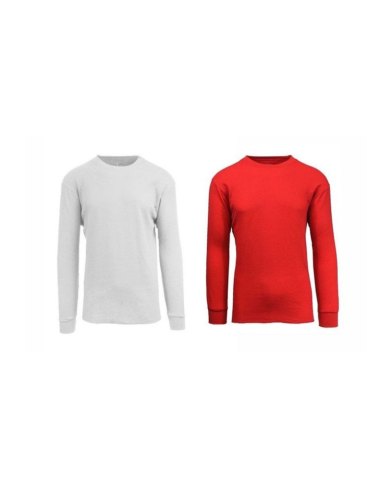 Men's Waffle Knit Thermal Shirt, Pack of 2 Multi9 $17.16 T-Shirts