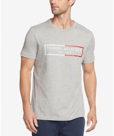 Men's Modern Essentials Logo Graphic T-Shirt Gray $13.32 Pajama