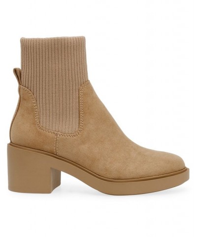 Women's Faria Boots Tan/Beige $32.96 Shoes