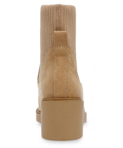 Women's Faria Boots Tan/Beige $32.96 Shoes