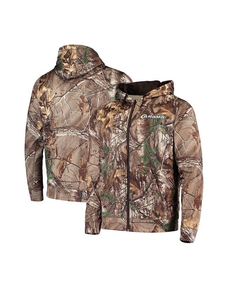 Men's Realtree Camo Los Angeles Rams Trophy Tech Fleece Full-Zip Hoodie $31.02 Sweatshirt