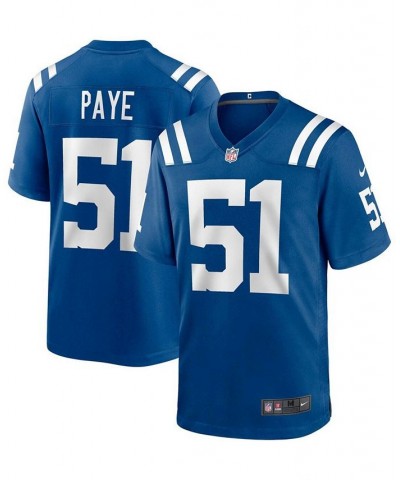 Men's Kwity Paye Royal Indianapolis Colts 2021 NFL Draft First Round Pick Game Jersey $47.08 Jersey