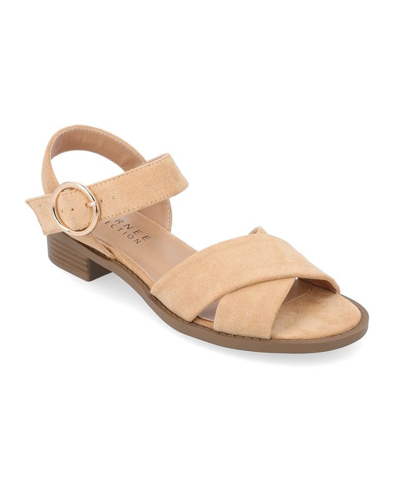 Women's Cressida Buckle Sandal PD03 $37.80 Shoes