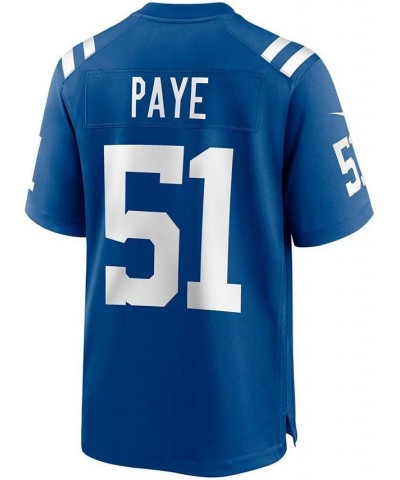 Men's Kwity Paye Royal Indianapolis Colts 2021 NFL Draft First Round Pick Game Jersey $47.08 Jersey