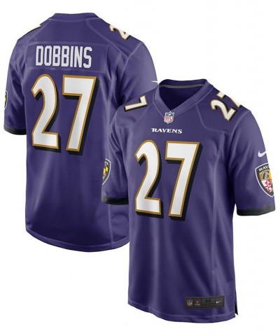 Men's J.K. Dobbins Purple Baltimore Ravens Game Jersey $44.80 Jersey